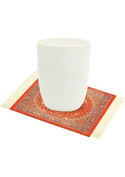 Retro Fars Etnik Tarzı Küçük Bardak Altlığı Püsküllü Zemin Matı Mouse Pad (Yurt Dışından) fiyatları