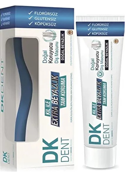 Klasik Florürsüz Diş Fırçası Diş Macunu 75 ml