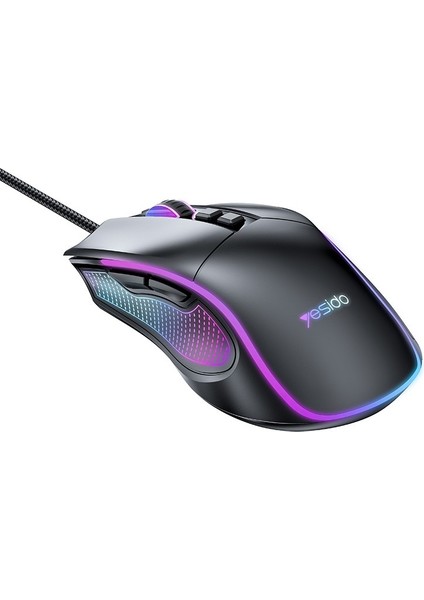 Yesido Oyun Faresi Kablolu Kontrol USB Oyun Faresi Için Uygundur (Yurt Dışından)