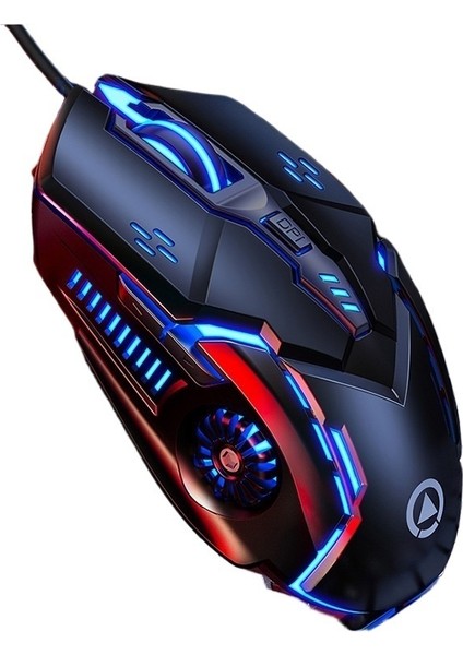 Kablolu Fare Aydınlık Oyun E-Spor Mekanik Sessiz (Yurt Dışından)