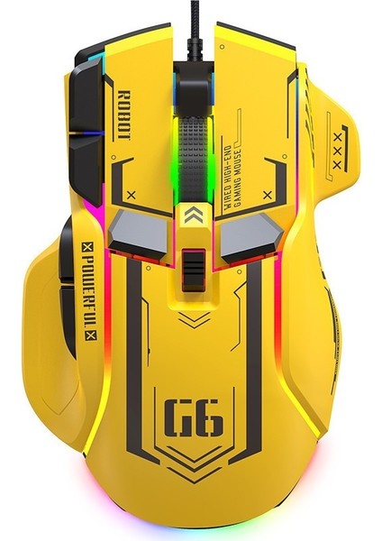 Bozhan LM125 Wrangler Oyun Faresi Masaüstü Dizüstü Oyun Faresi (Yurt Dışından)