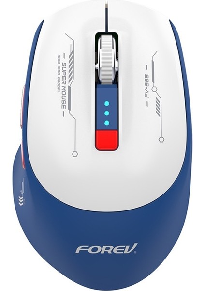 Bluetooth Çift Modlu Kablosuz Oyun Faresi Sessiz Bilgisayar Dizüstü Ofis Faresi (Yurt Dışından)