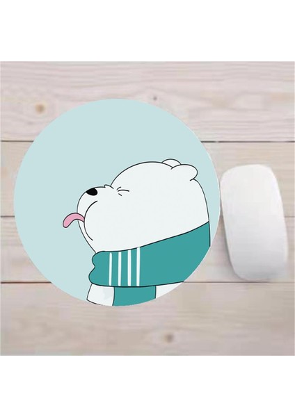Küçük Çizgi Film Sevimli Kaymaz Oyun Fare Altlığı (Yurt Dışından)
