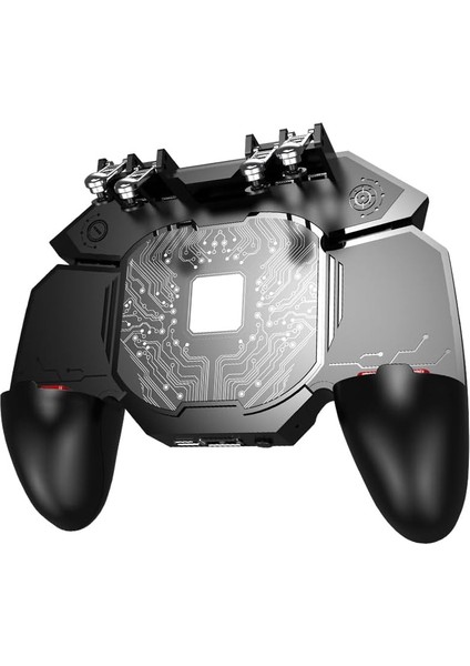 Mobil Oyun Kolu – Yarı Iletken Soğutma Fanlı L2R2 Tetik Düğmeli, 6 Parmak Destekli Gamepad, Ergonomik Tutma, Sessiz Soğutucu, 4.7–6.5” Ios & Android Telefonlar ile Uyumlu | DL88