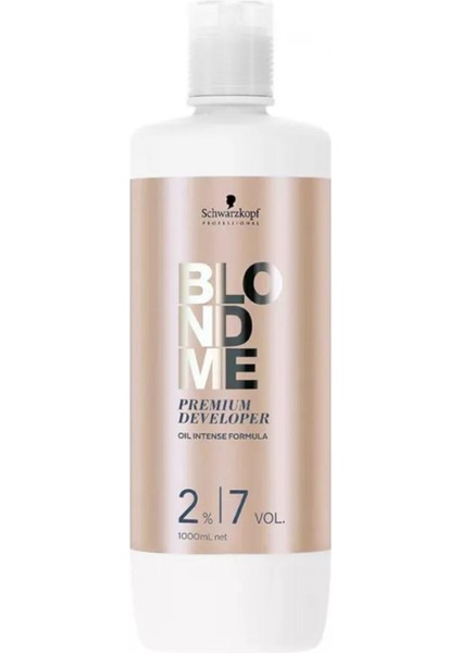 Schwarzkopf Blondme Premium Developer Yağ Bazlı Oksidan 1000 ml 10 Volüm %2