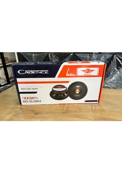 MD-SLİM64 Amedeus Serisi 16 cm 900 W 150 Rms Midrange Takımı