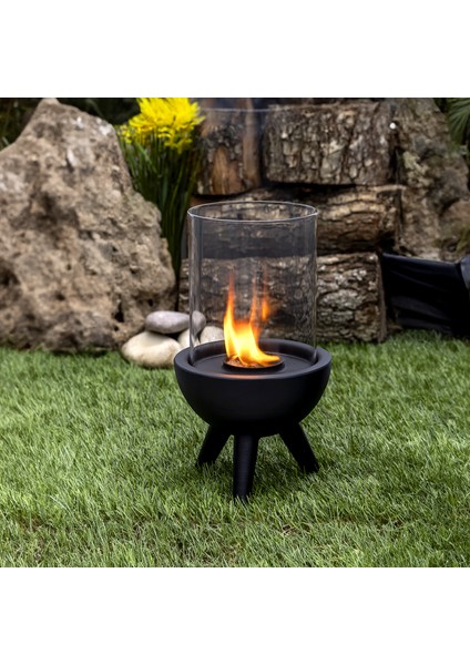 Dekoratif Ayaklı Gaz Lambası