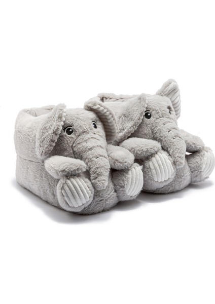 Elfi Kadın Hayvanlı Panduf Gri 36/41 fiyatları