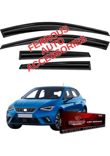 Seat Ibiza Ferrous Cam Rüzgarlığı 4lü 2017 ve Üstü