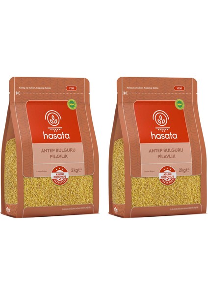 Pilavlık Antep Bulguru 2 kg x 2 Adet