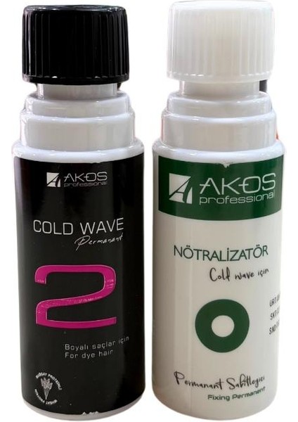 Cold Wave Permanant Boyalı Saçlar Için 100 + 100 ml Nu: 2