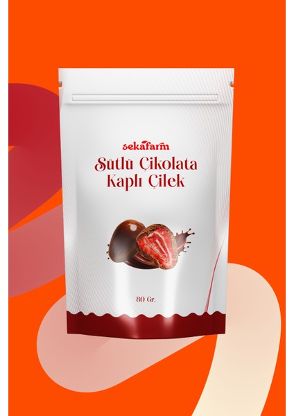 Sütlü Çikolata Kaplı Dondurularak Kurutulmuş Çilek – Doğal Freeze Dry Meyve Atıştırmalık 80G fırsatları