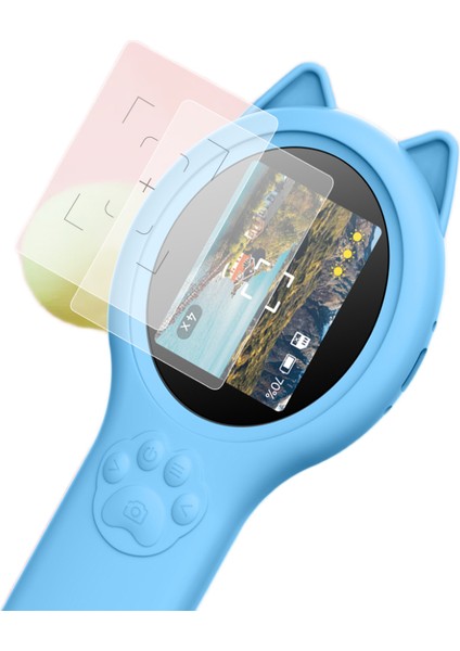 Çocuklar Için Mini Cep Mikroskobu P-Ke5 Mavi fırsatları