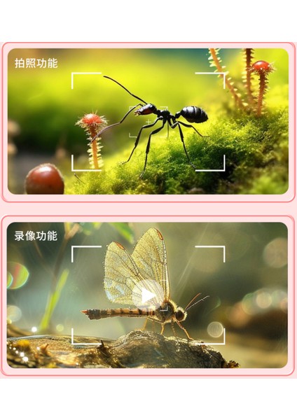 Çocuklar Için Mini Cep Mikroskobu P-Ke5 Mavi indirimleri