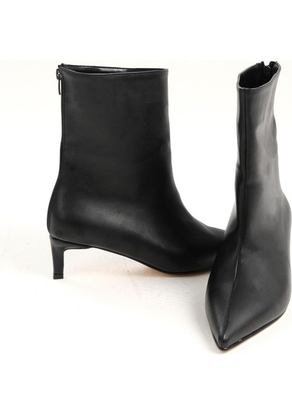 Sheena Siyah Renk İnce Topuklu Kadın Bot fiyatları