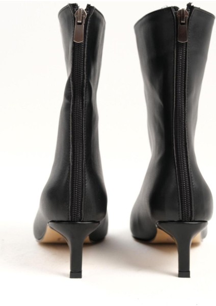 Sheena Siyah Renk İnce Topuklu Kadın Bot indirimleri