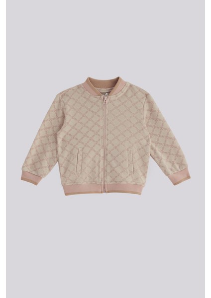 Bg Store Kız Bebek Desenli Eşofman Üstü
