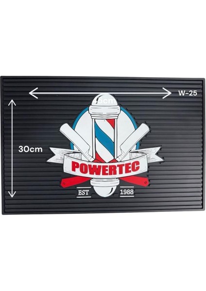 Powertec W-25 Premium Kuaför Makine - Araç Gereç Paspası