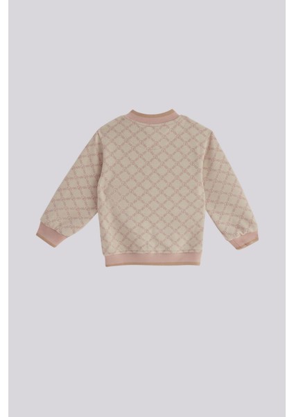 Bg Store Kız Bebek Desenli Eşofman Üstü modelleri