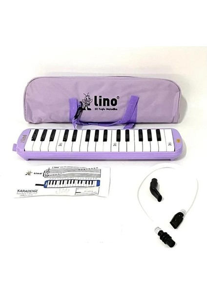 32 Tuşlu Melodika Lila fiyatları
