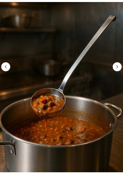 Sanayi Tipi Çelik Servis Kepçe No:4- Kaliteli Sanayi Tipi Kepçe - Servis Kepçesi