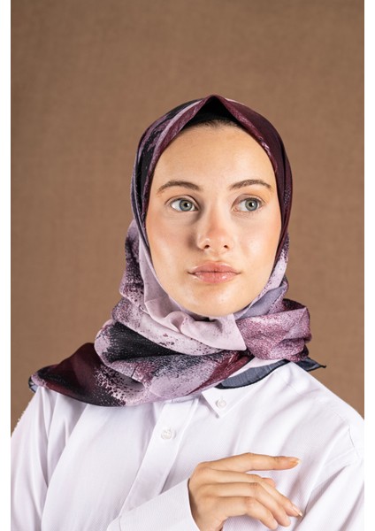 Decode Eşarp Pastel Desen