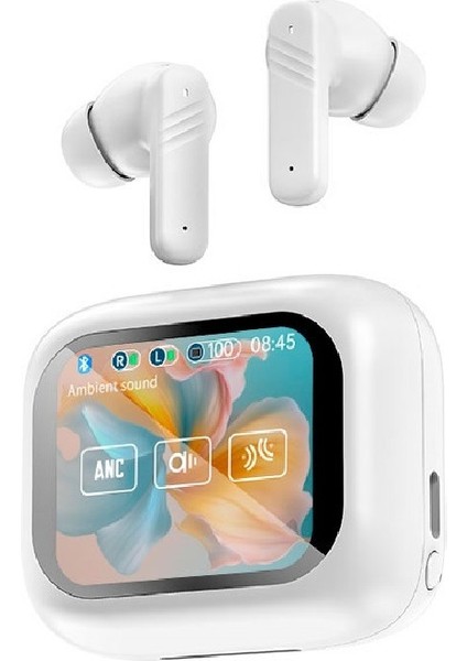 HP-620 Bluetooth Kablosuz Kulaklık LED Dokunmatik Ekranlı Şarj Kutusu Renkli LCD Hızlı Bağlantı fiyatları