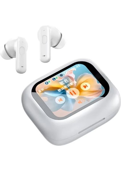 HP-620 Bluetooth Kablosuz Kulaklık LED Dokunmatik Ekranlı Şarj Kutusu Renkli LCD Hızlı Bağlantı modelleri