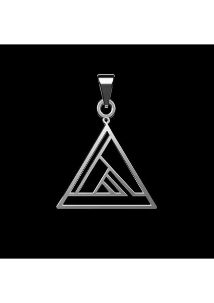 925 Ayar gümüş kolye kamp SM8952