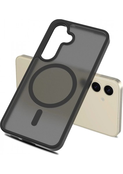Samsung Galaxy S24 Jota Magsafe Kapak - Derin Mor