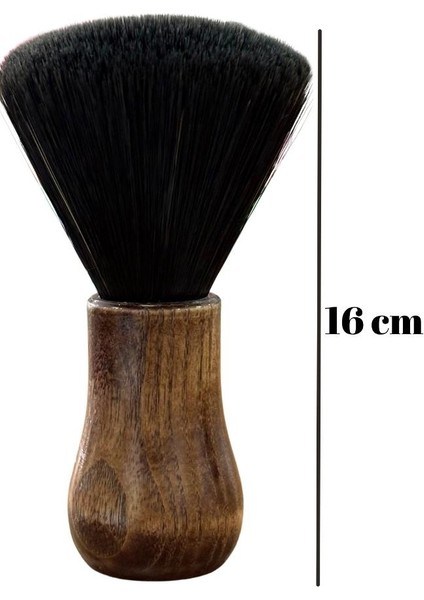 Premium Büyük Boy Ense Fırçası Koyu Renk Ahşap Sap 16 cm fiyatları
