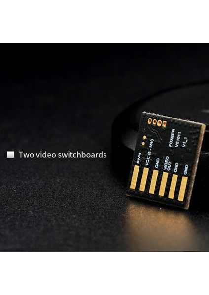 2ch Video Anahtarlayıcı Mini Video Anahtar Kartı Çift Kameralar Rc Fpv Drone Için Çoklu Görüntüleme Açıları Anahtarı (Yurt Dışından) modelleri