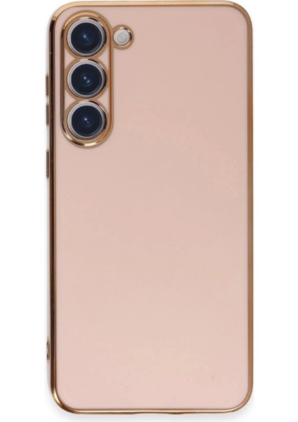 Samsung Galaxy S23 Kılıf Volet Silikon - Pembe