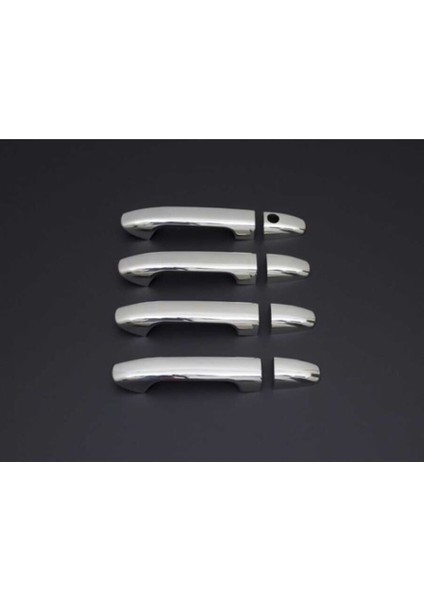 Mercedes Sprinter W907 Uyumlu Kapı Kolu 4 Parça Tek Delikli 2018 ve Üzeri Paslanmaz Krom