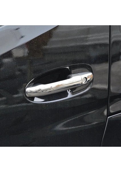 Mercedes Sprinter W907 Uyumlu Kapı Kolu 4 Parça Tek Delikli 2018 ve Üzeri Paslanmaz Krom fiyatları