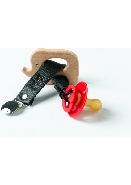 Kidful Bitkisel Boyalı Emzik Askısı Charcoal modelleri