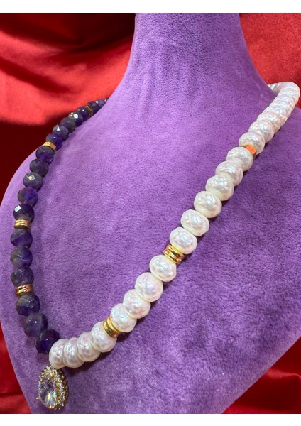 Inci ve Ametist Kolye fiyatları