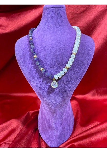 Inci ve Ametist Kolye modelleri