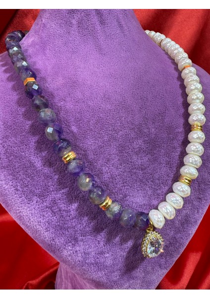 Inci ve Ametist Kolye fırsatları