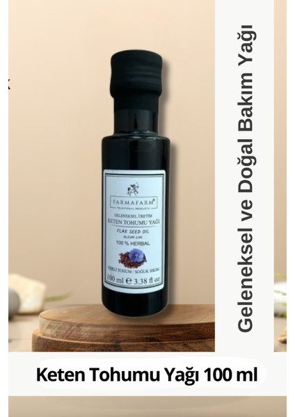 Keten Tohumu Yağı - 100ML