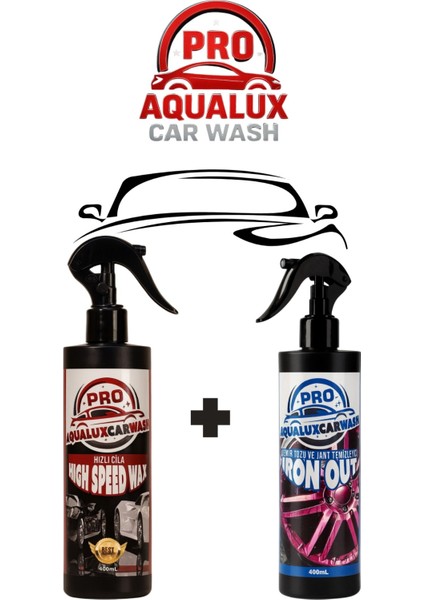 Proaqualuxcarwash Hızlı Cila - Demir Tozu ve Jant Temizleyici