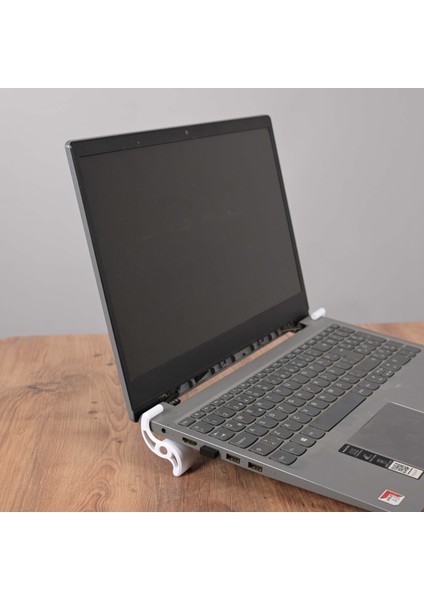 Macbook Standı Leptop Diz Üstü Bilgisayar Standı Beyaz Renk
