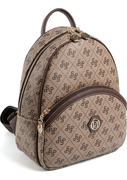 Koyu Bej - Kahve SP945 Kadın Sırt Çantası modelleri