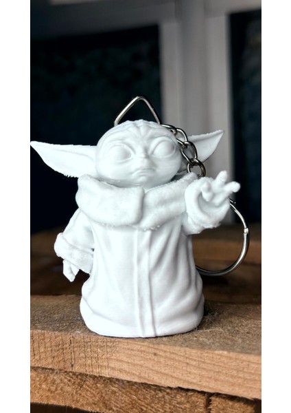 Baby Yoda Anahtarlık – 3D Baskı Grogu Figür Star Wars Charm Hediyelik - Yoda Anahtarlık fiyatları