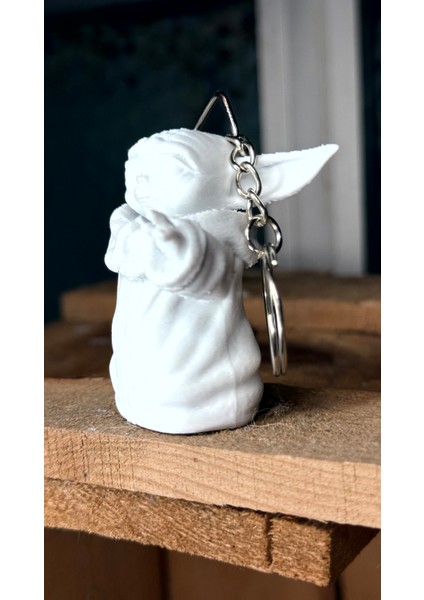 Baby Yoda Anahtarlık – 3D Baskı Grogu Figür Star Wars Charm Hediyelik - Yoda Anahtarlık modelleri
