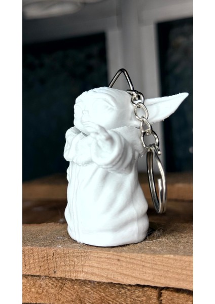 Baby Yoda Anahtarlık – 3D Baskı Grogu Figür Star Wars Charm Hediyelik - Yoda Anahtarlık fırsatları