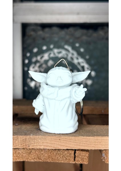 Baby Yoda Anahtarlık – 3D Baskı Grogu Figür Star Wars Charm Hediyelik - Yoda Anahtarlık indirimleri