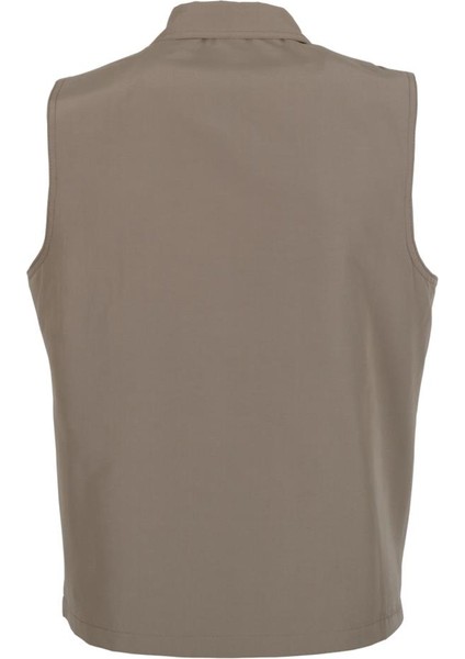 Erkek Keten Yelek Normal Kesim Yakalı RAR00880 Avcı Yeleği fırsatları