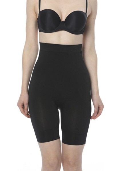 Kadın Yüksek Bel Dikişsiz Paçalı Korse 2452