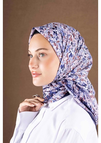 Desenli Soft Eşarp Koleksiyonu Çiçek Desen modelleri